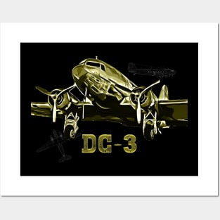 Douglas DC3 Posters and Art